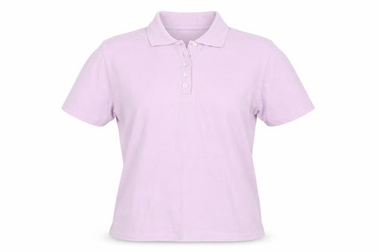 Womens UK Size M EWM Purple Basic Polo