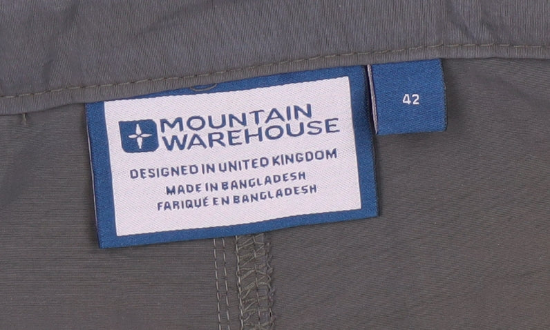 Mountain Warehouse Men's Green Cargo Trousers Size 42