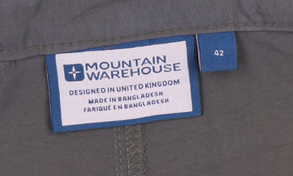 Mountain Warehouse Men's Green Cargo Trousers Size 42