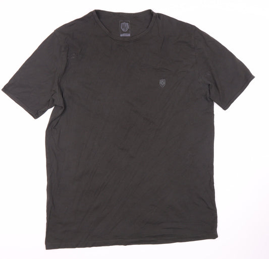 883 Police Mens Black XL Crew Neck T-Shirt