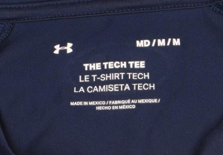 Under Armour Men's Blue M T-Shirt, Moisture Wicking, Gym Ready