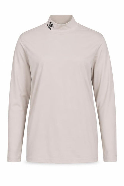 Umbro Women's Beige Long Sleeve Activewear Top L