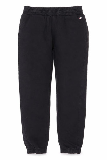 Front view of Champion Black Joggers, unisex, small, activewear