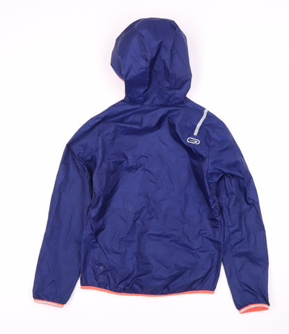 Decathlon Boys Blue Windbreaker Jacket 10 Years
