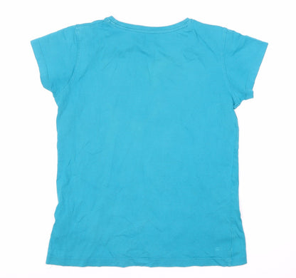 Mountain Warehouse Girls Blue Graphic T-Shirt 13-14 Years