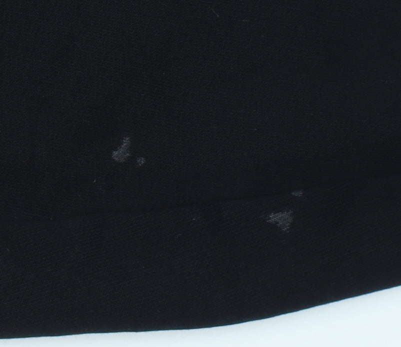 Mens UK Size XS NICCE Black Pullover Sweatshirt