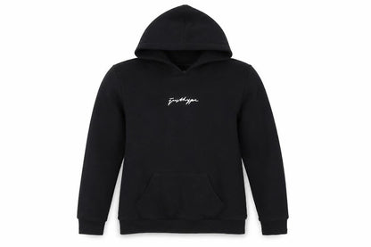 Just Hype Women's Black Pullover Hoodie - Size 10