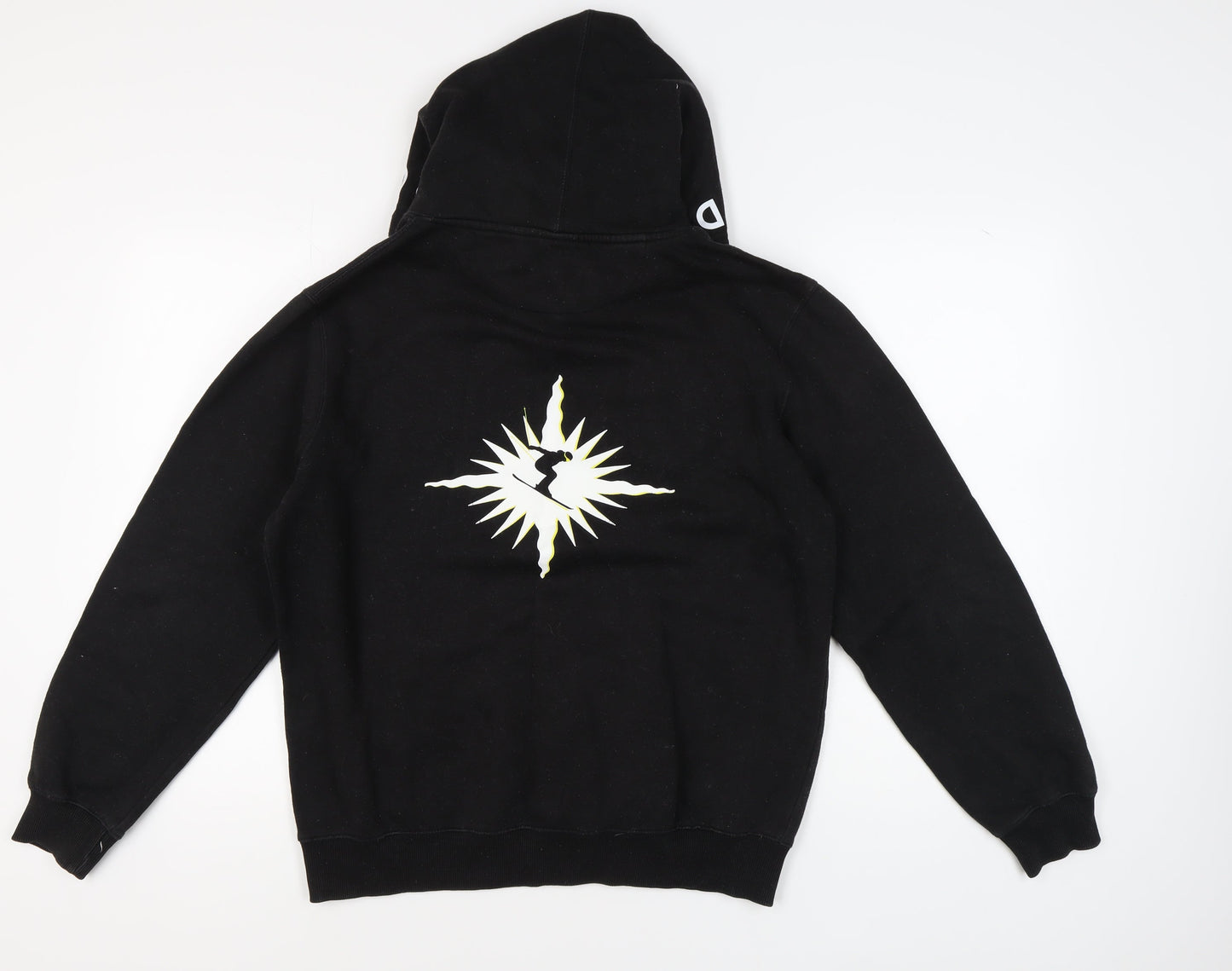 Powderhound Men's Black L Pullover Hoodie Ski Style