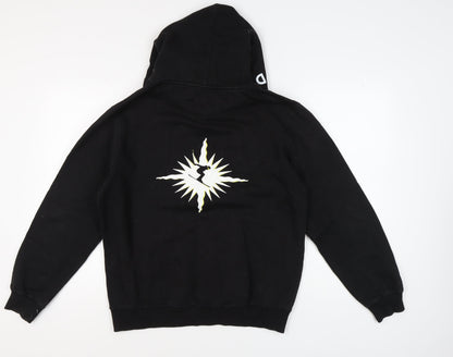 Powderhound Men's Black L Pullover Hoodie Ski Style
