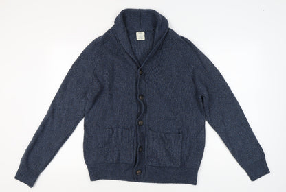 Marks and Spencer Men's Blue Cardigan L