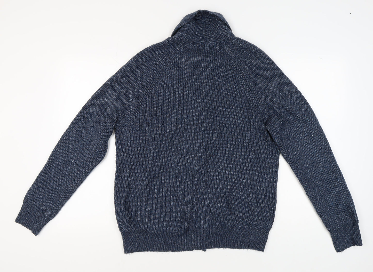 Marks and Spencer Men's Blue Cardigan L