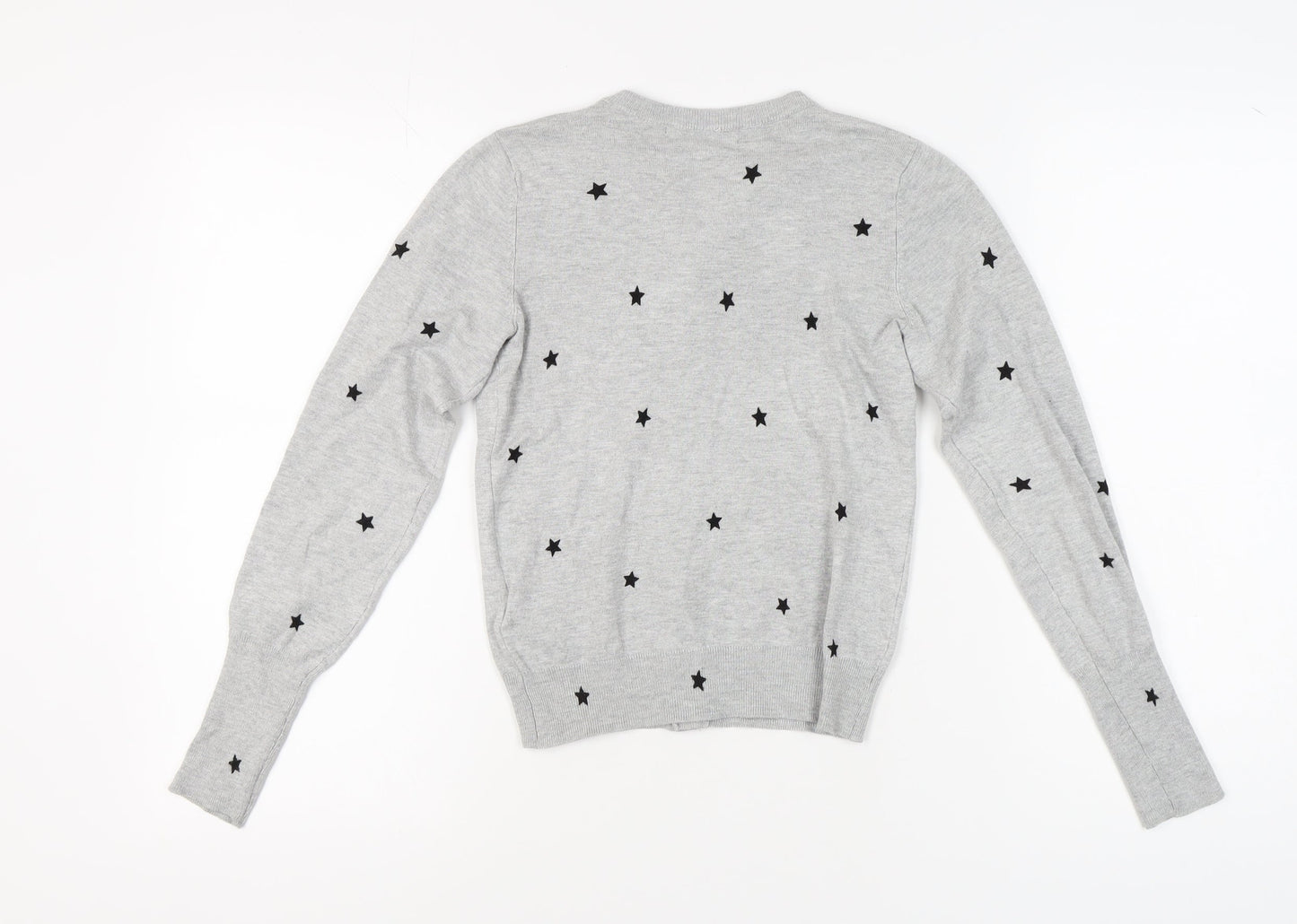 Womens UK Size 6 Marks and Spencer Grey Cardigan Jumper