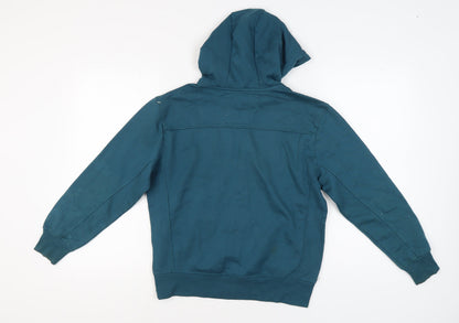 Haywire Boys Blue Pullover Hoodie - L, Logo Graphic