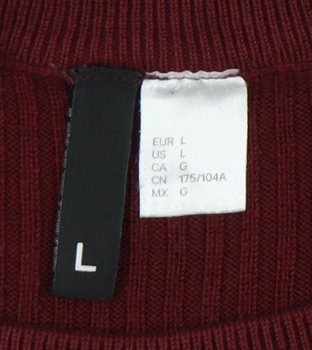 Womens UK Size L H&M Multicoloured Pullover Jumper