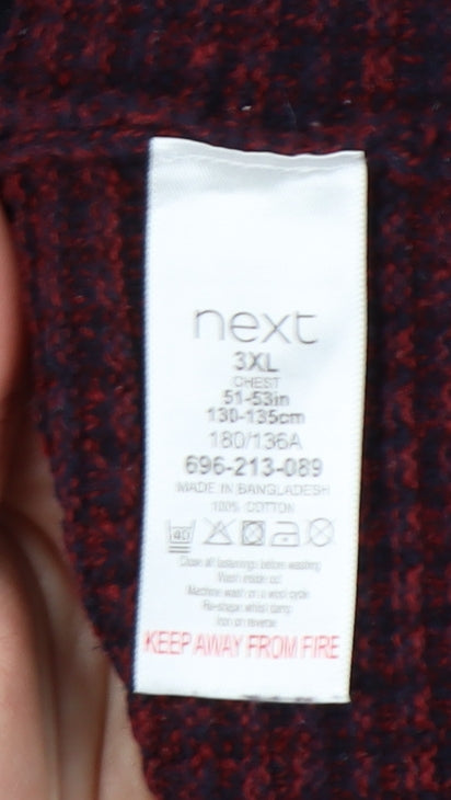 Next Men's Multicoloured 3XL Pullover Jumper