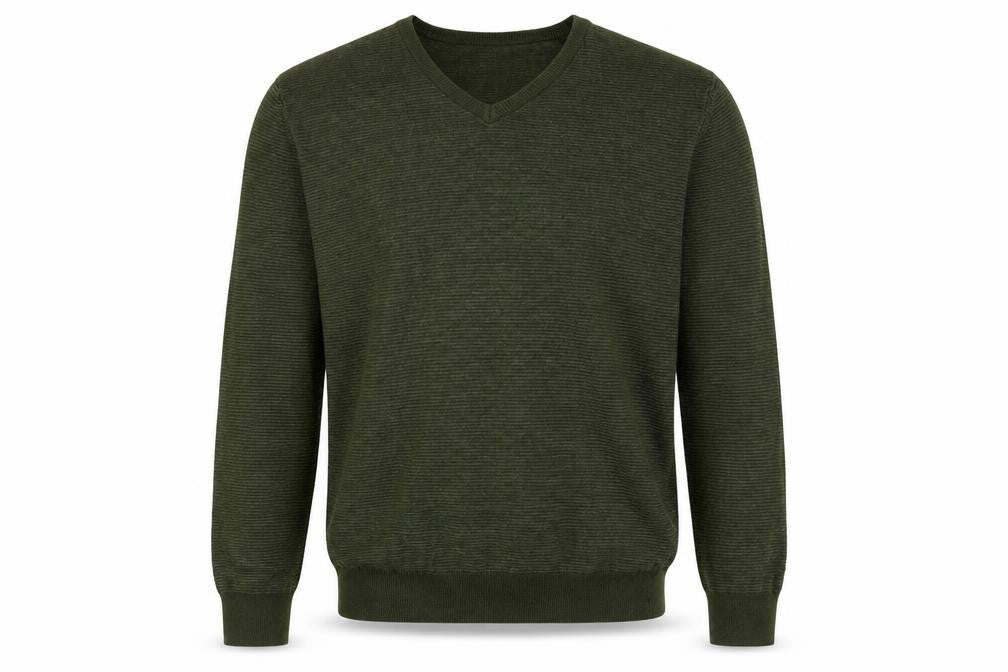 Mens UK Size L Marks and Spencer Green Pullover Jumper