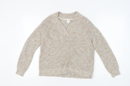 Womens UK Size 10 John Lewis Multicoloured Pullover Jumper