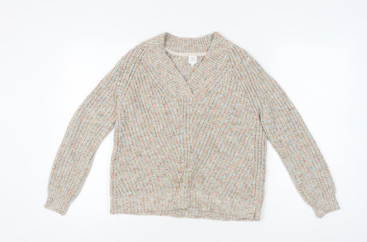 Womens UK Size 10 John Lewis Multicoloured Pullover Jumper