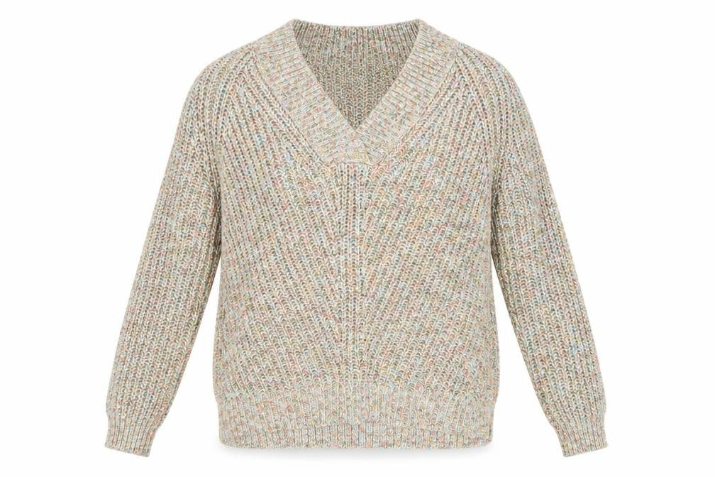 Womens UK Size 10 John Lewis Multicoloured Pullover Jumper