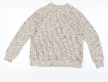 Womens UK Size 10 John Lewis Multicoloured Pullover Jumper