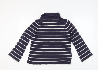 Womens UK Size 16 Marks and Spencer Blue Pullover Jumper
