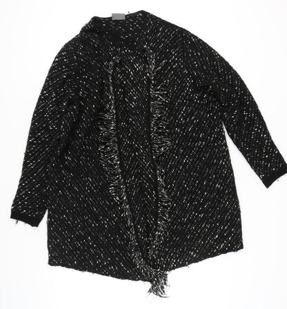 Womens UK Size M Yessica Black Cardigan Jumper