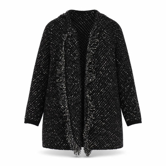 Womens UK Size M Yessica Black Cardigan Jumper