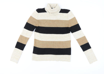 Womens UK Size S Isabella D. Multicoloured Pullover Jumper