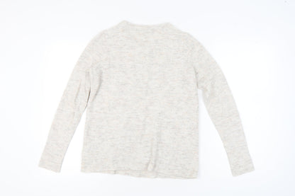 Womens UK Size XS VERO MODA Beige Pullover Jumper