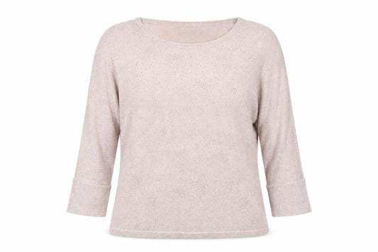 Womens UK Size 16 M&Co Pink Pullover Jumper