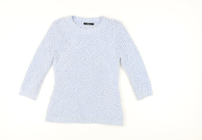 Womens UK Size S Bm collection Blue Pullover Jumper