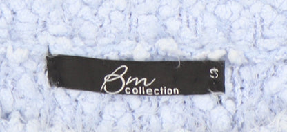 Womens UK Size S Bm collection Blue Pullover Jumper