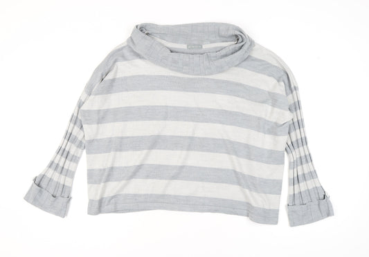 Womens UK Size 16 Per Una Grey Pullover Jumper