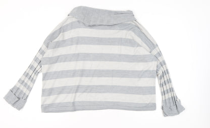 Womens UK Size 16 Per Una Grey Pullover Jumper