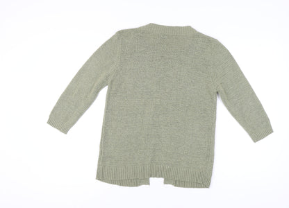 Womens UK Size M Alexara Green Cardigan Jumper