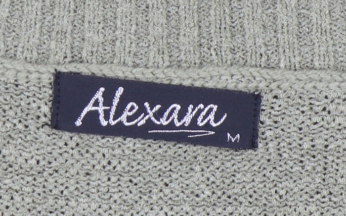 Womens UK Size M Alexara Green Cardigan Jumper