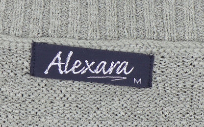 Womens UK Size M Alexara Green Cardigan Jumper
