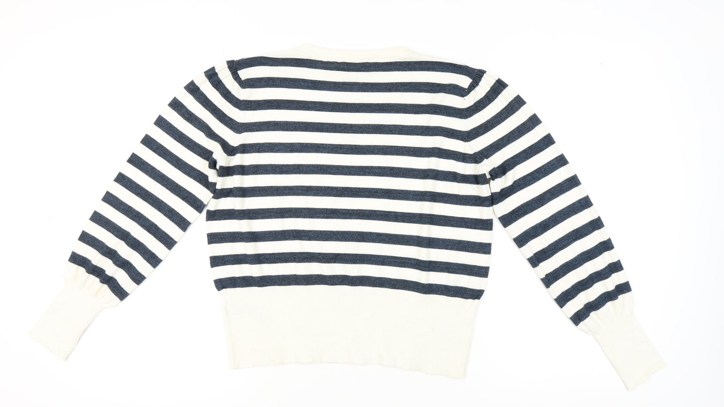 Womens UK Size L Marks and Spencer Multicoloured Pullover Jumper