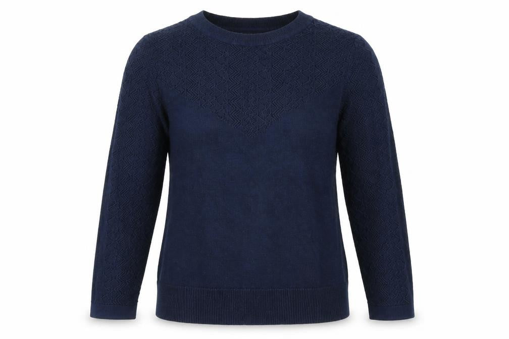 Womens UK Size 8 Warehouse Blue Pullover Jumper
