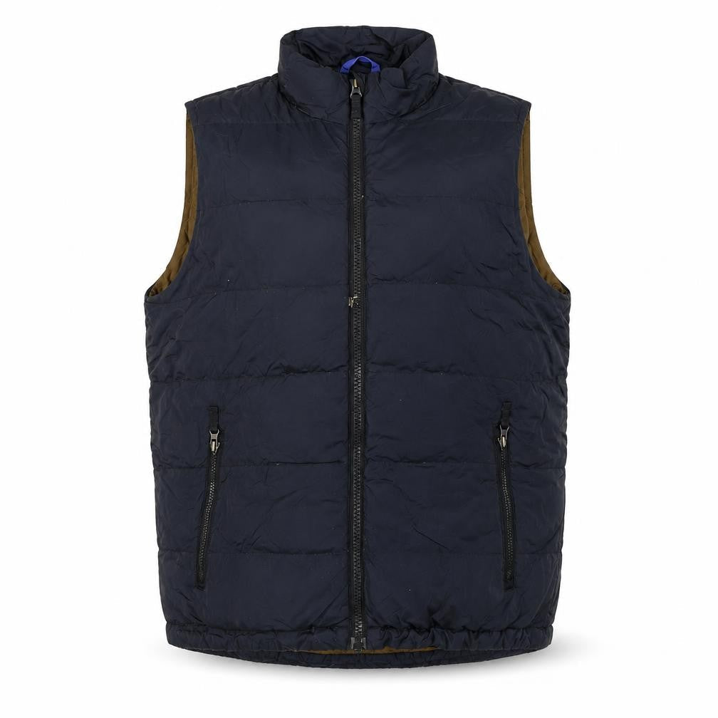 Mens UK Size M Lands' End Black Puffer Jacket