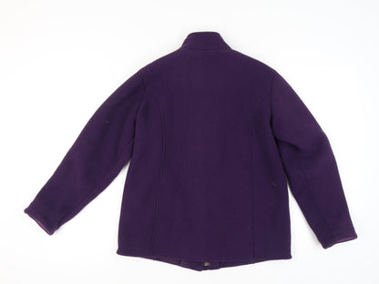Womens UK Size 12 Marks and Spencer Purple Basic Jacket