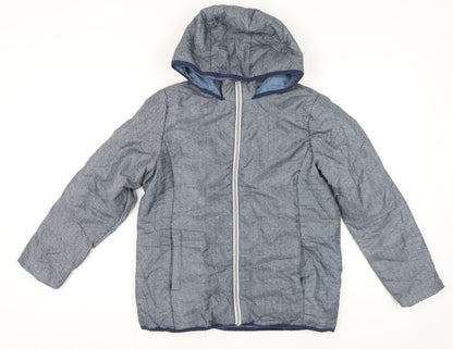 Womens UK Size S Nathalie Andersen Blue Basic Jacket