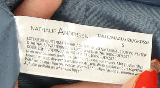 Womens UK Size S Nathalie Andersen Blue Basic Jacket