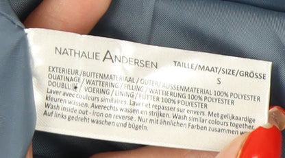 Womens UK Size S Nathalie Andersen Blue Basic Jacket