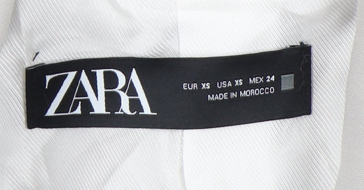 Zara Women's Grey XS Blazer Suit Jacket, Autumn Style