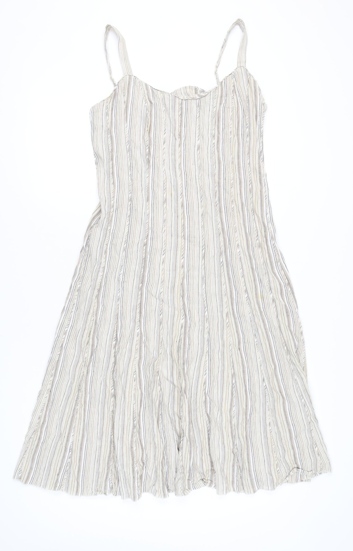 Marks and Spencer Women's Beige Long Dress Size 16