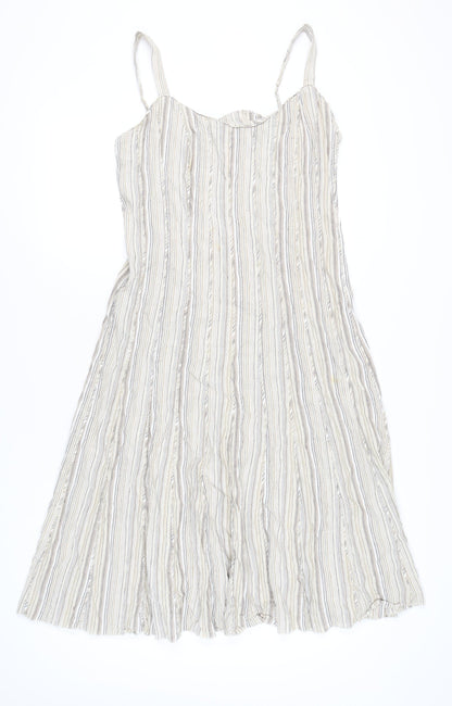 Marks and Spencer Women's Beige Long Dress Size 16
