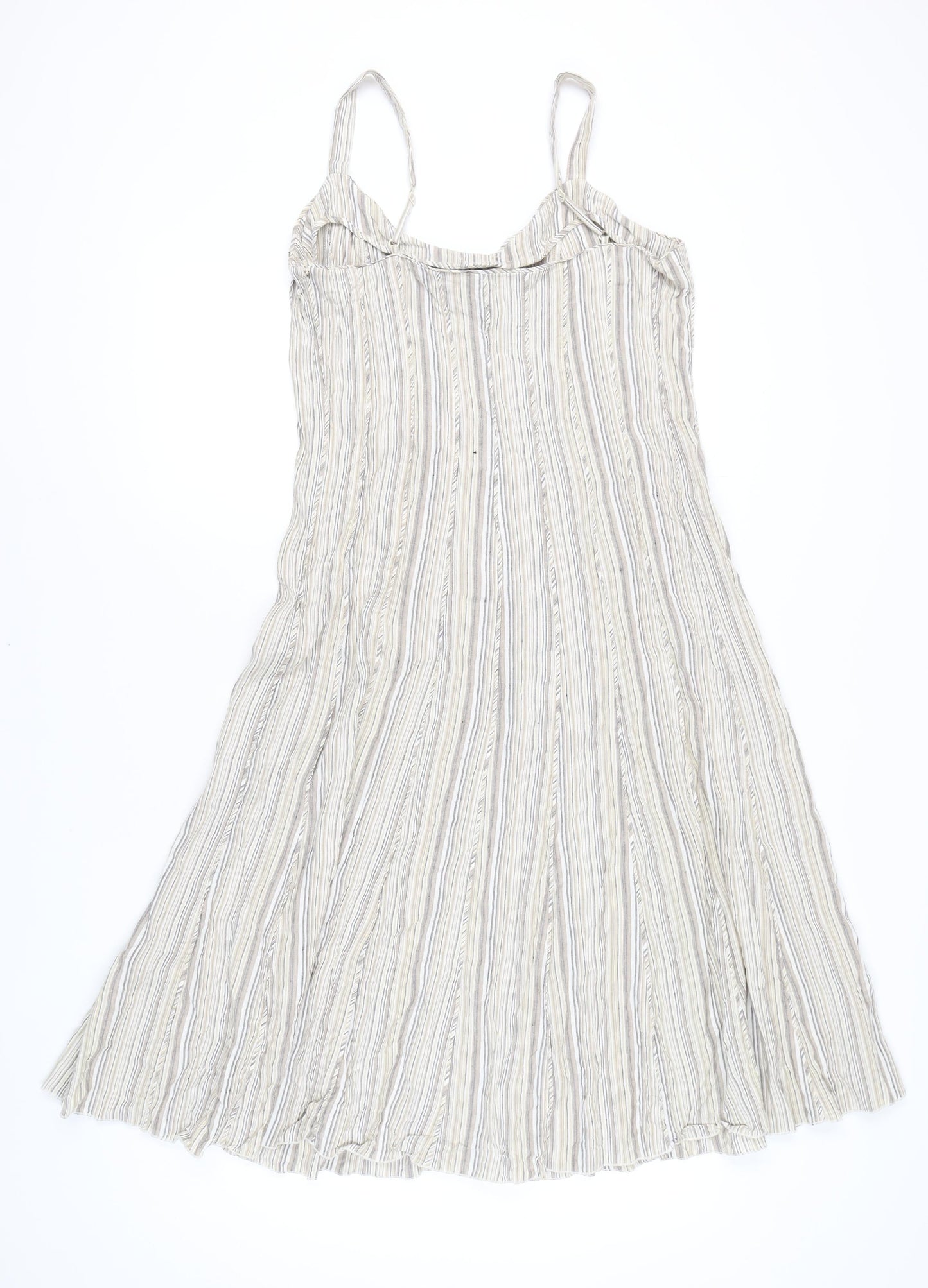 Marks and Spencer Women's Beige Long Dress Size 16