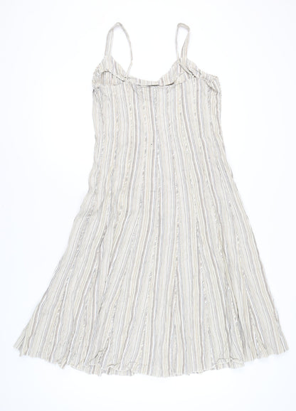 Marks and Spencer Women's Beige Long Dress Size 16