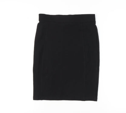 Marks and Spencer Women's Black Pencil Skirt Size 8